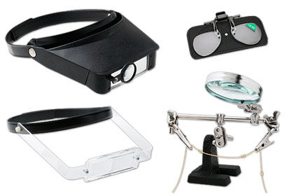 Assorted magnifiers